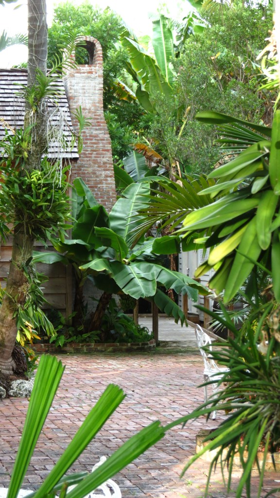 Brick paths bring visitors everywhere.